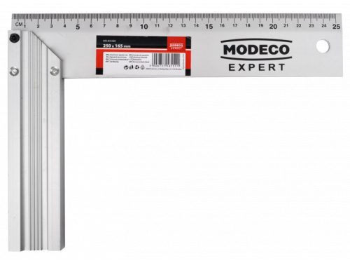 Modeco MN-83-020 alumínium derékszög 250 mm