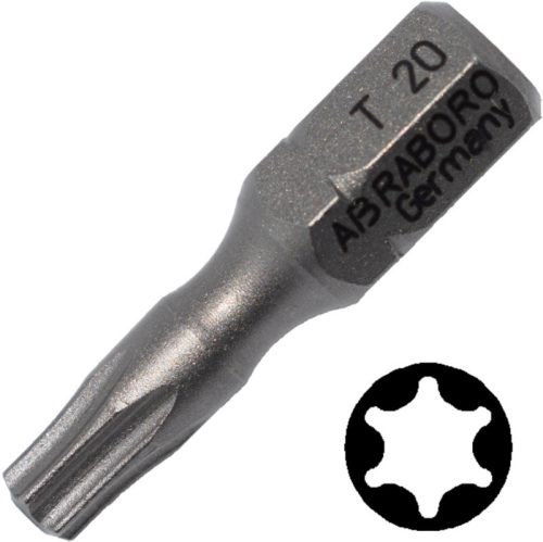 Abraboro SUPRA Bithegy, 1/4", Torx, TX5x25 mm