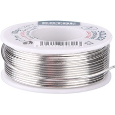 EXTOL INDUSTRIAL forrasztó ón, gyantás, 100g, átm.: 1mm,  gyantás, T: 227 °C