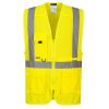 C357YER4XL Portwest Hi-vis Executive Vest With Tablet Pocket