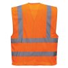 C370ORRL/XL Portwest Hi-Vis MeshAir szellőző mellény