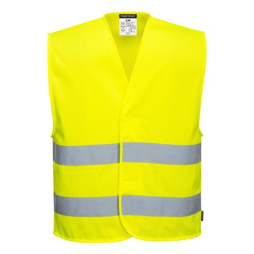 C374YERS/M Portwest MeshAir Hi-Vis kéttónusú mellény