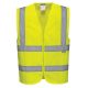 C375YERL Portwest Hi-Vis cipzáras mellény