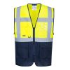 C377YNRXXL Portwest Hi-Vis kéttónusú MeshAir Executive mellény