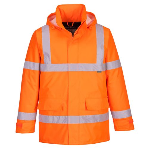 EC60ORRL Portwest Eco Hi-Vis Winter Jacket