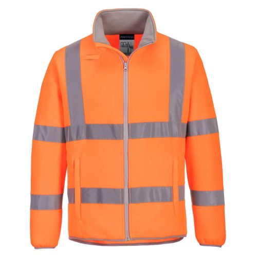 EC70ORRS Portwest Eco Hi-Vis Fleece Jacket