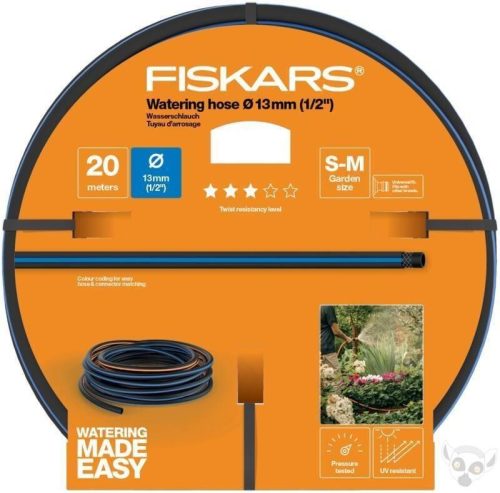 Fiskars locsolótömlő 1/2" 20m