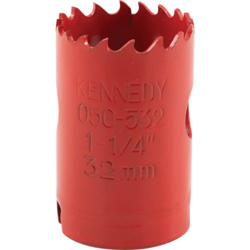 Kennedy 32MM (1.1/4") VÁLTOTT FOGOSZTÁSÚ BIMETÁL LYUKFŰRÉSZ