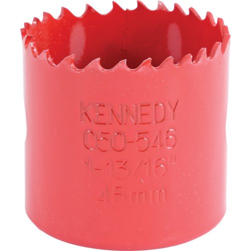 Kennedy 46MM (1.13/16") VÁLTOTT FOGOSZTÁSÚ BIMETÁL LYUKFŰRÉSZ