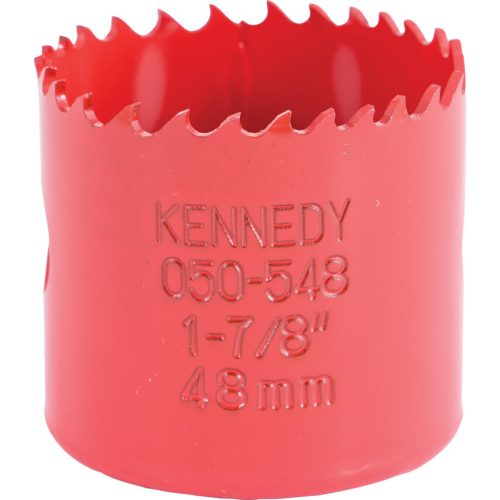 Kennedy 48MM (1.7/8") VÁLTOTT FOGOSZTÁSÚ BIMETÁL LYUKFŰRÉSZ