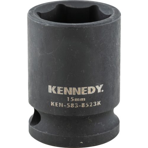 Kennedy 15MM ERŐSÍTETT DUGÓKULCS 3/8" MEGHAJTÓVAL