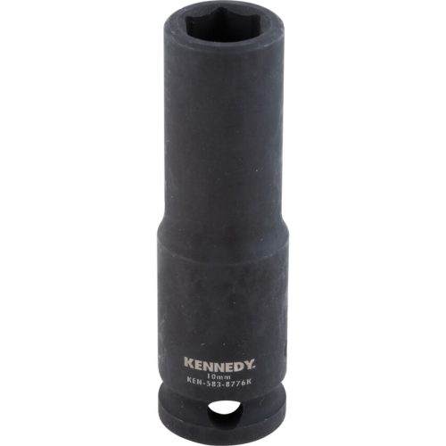 Kennedy 10MM HOSSZÚ ERŐSÍTETT DUGÓKULCS 3/8" MEGHAJTÓVAL