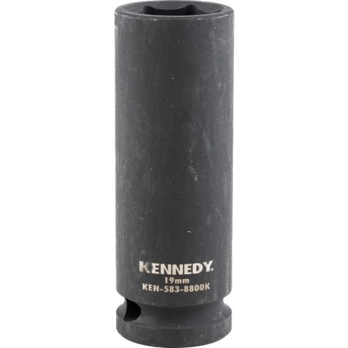 Kennedy 19MM HOSSZÚ ERŐSÍTETT DUGÓKULCS 1/2" MEGHAJTÓVAL