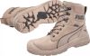 Puma Conquest Stone High S3 CI HI HRO SRC munkavédelmi bakancs, homok