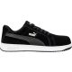 Puma Iconic Suede Black Low S1PL ESD FO HRO SR munkavédelmi cipő