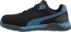 Puma Frontside BLK/Blue Low S1P ESD HRO SRC munkavédelmi cipő