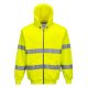 Portwest  B305 - Hi-Vis zippzáros pulóver, sárga