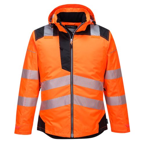 Portwest PW3 Hi-Vis télikabát narancs/fekete