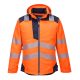 Portwest PW3 Hi-Vis télikabát narancs/navy