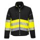 PW375BKYXS Portwest PW3 Hi-Vis Class 1 Softshell kabát