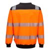 PW379OBRXXL Portwest PW3 Hi-Vis Crew Neck pulóver