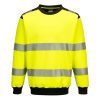 PW379YBR4XL Portwest PW3 Hi-Vis Crew Neck pulóver