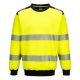 PW379YBR4XL Portwest PW3 Hi-Vis Crew Neck pulóver