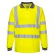 S277YER4XL Portwest Hi-Vis hosszú ujjú pólóing