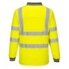 S277YERL Portwest Hi-Vis hosszú ujjú pólóing