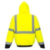 S365YBR4XL Portwest Hi-Vis prémium 3 az 1-ben bomber kabát