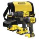 Stanley SFMCK465D2S Fatmax 18 volt-os V20 ütvefúró és ütvecsavarozó készlet szövettáskában