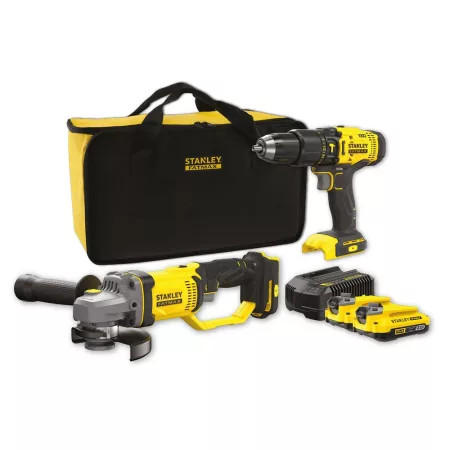 Stanley SFMCK471D2S Fatmax 18 volt-os V20 kombinált készlet