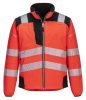 T402RBK4XL Portwest Vision Hi-Vis softshell kabát