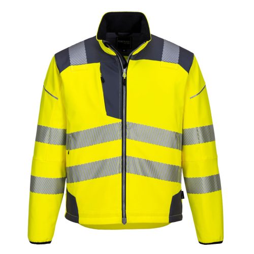 T402YGYS Portwest Vision Hi-Vis softshell kabát